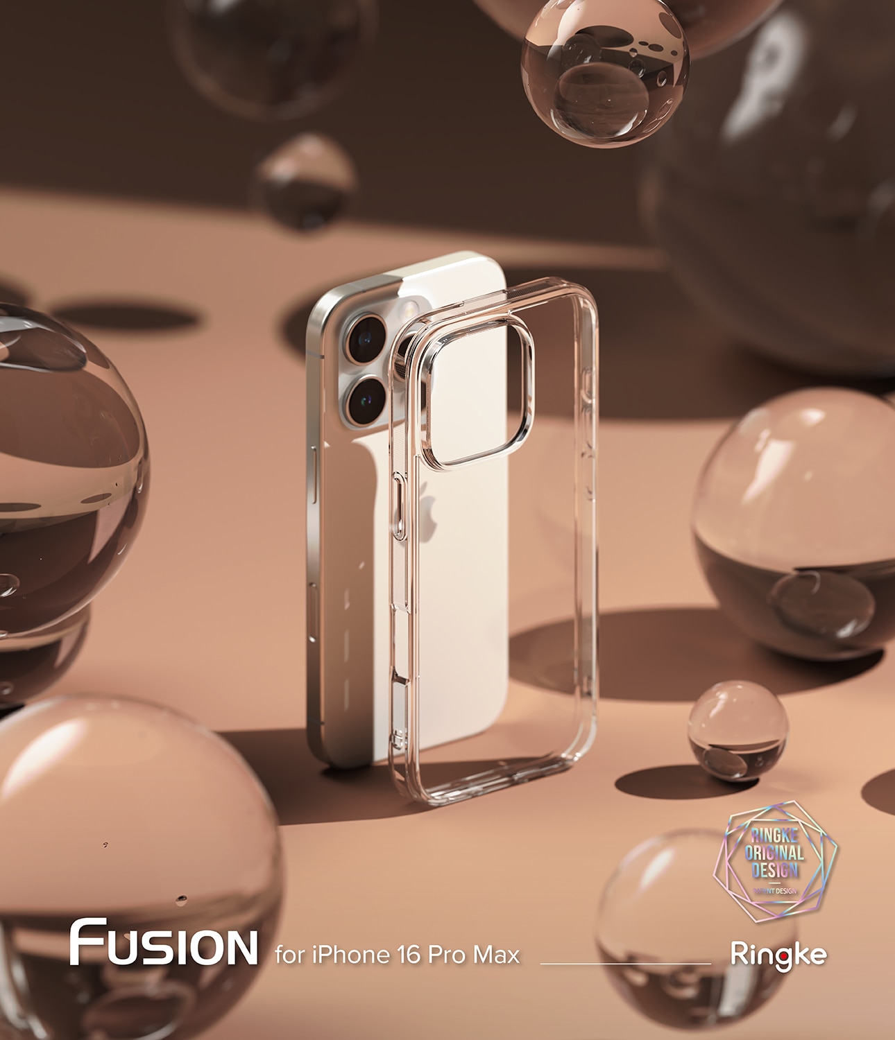 Fusion Case iPhone 16 Pro Max Clear