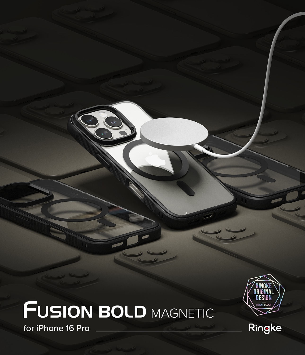 Fusion Bold Magnetic MagSafe Case iPhone 16 Pro  Black