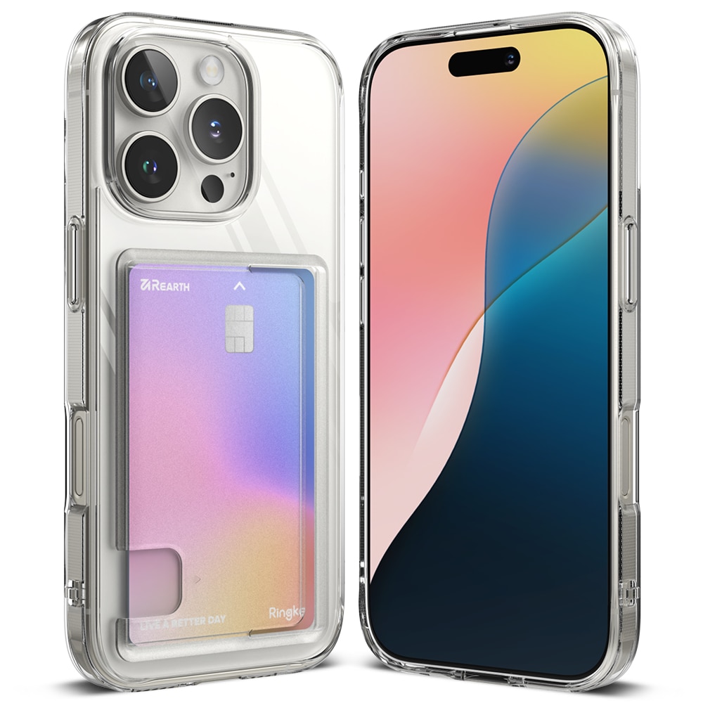 Fusion Card Case iPhone 16 Pro Max Clear