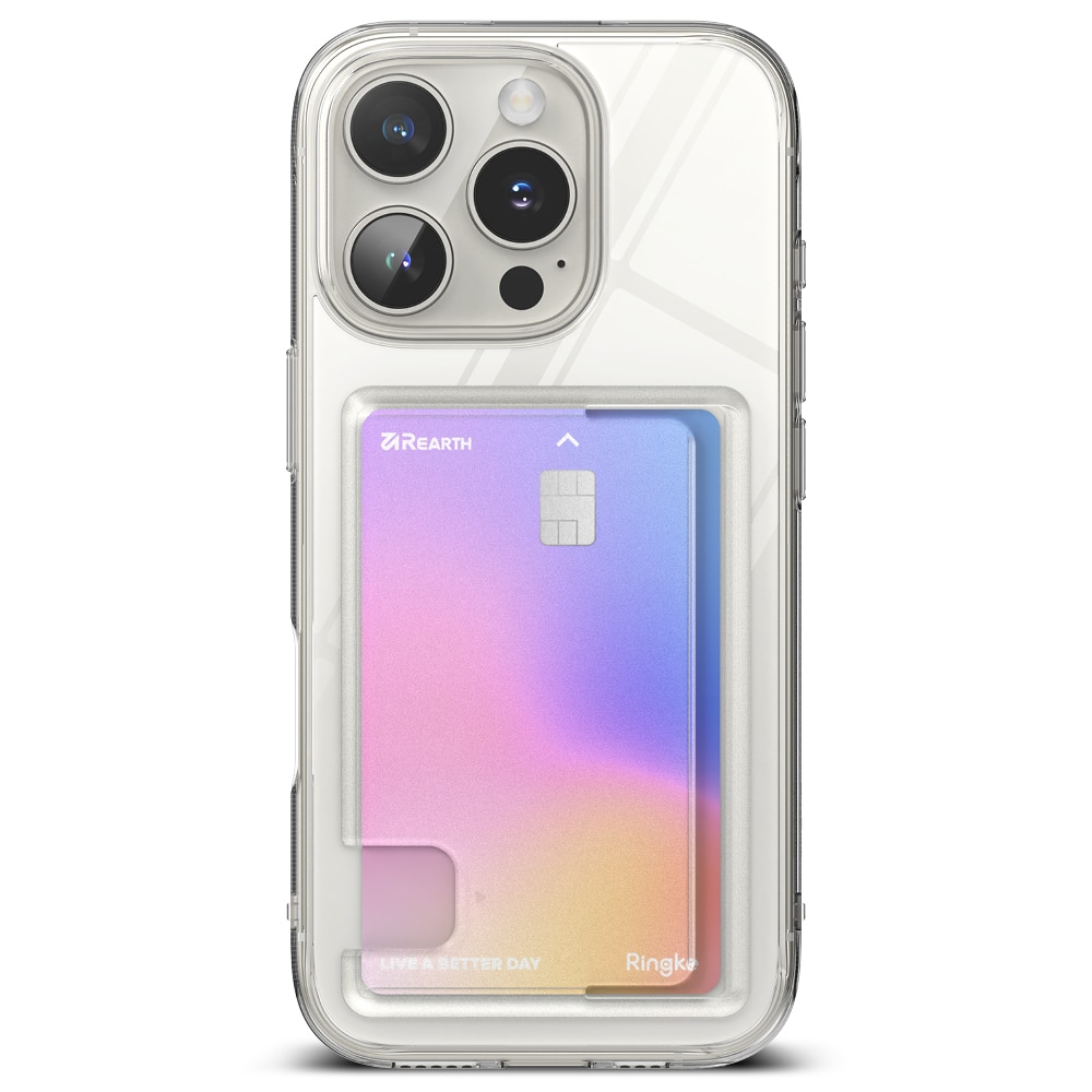 Fusion Card Case iPhone 16 Pro Clear