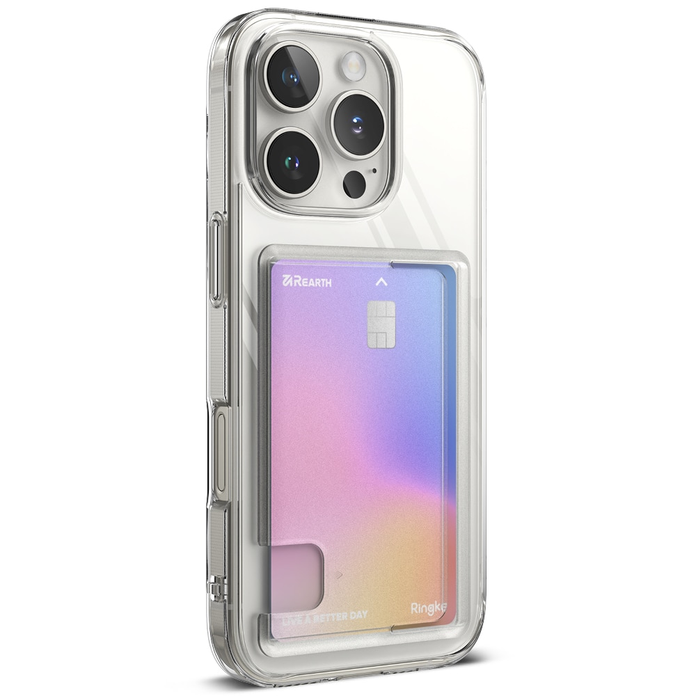 Fusion Card Case iPhone 16 Pro Max Clear