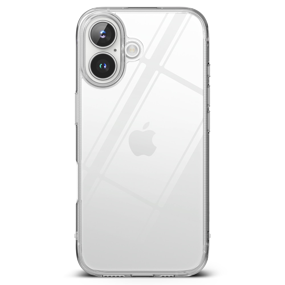 Fusion Case iPhone 16 Plus Genomskinlig