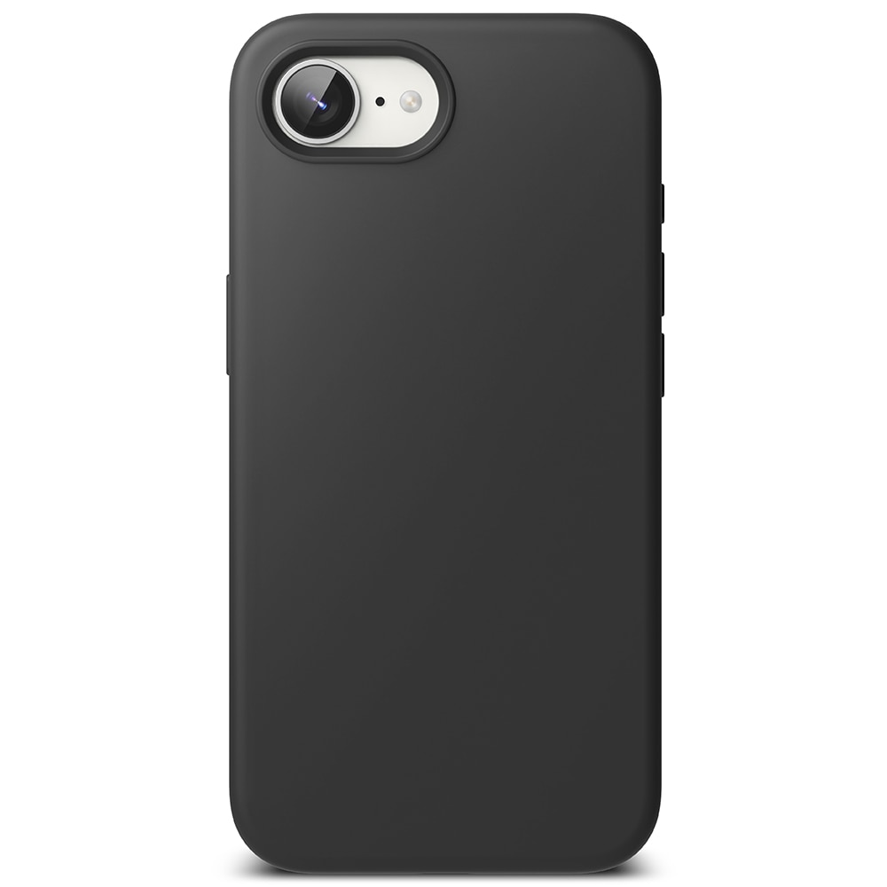 Silicone Magnetic Case iPhone SE 4 Black