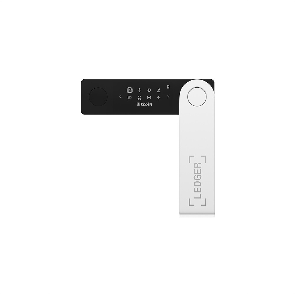 Nano X Crypto Hardware Wallet svart