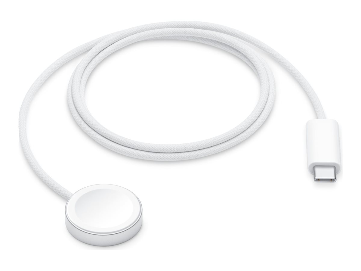 Snabbladdare Apple Watch till USB-C Kabel 1m vit