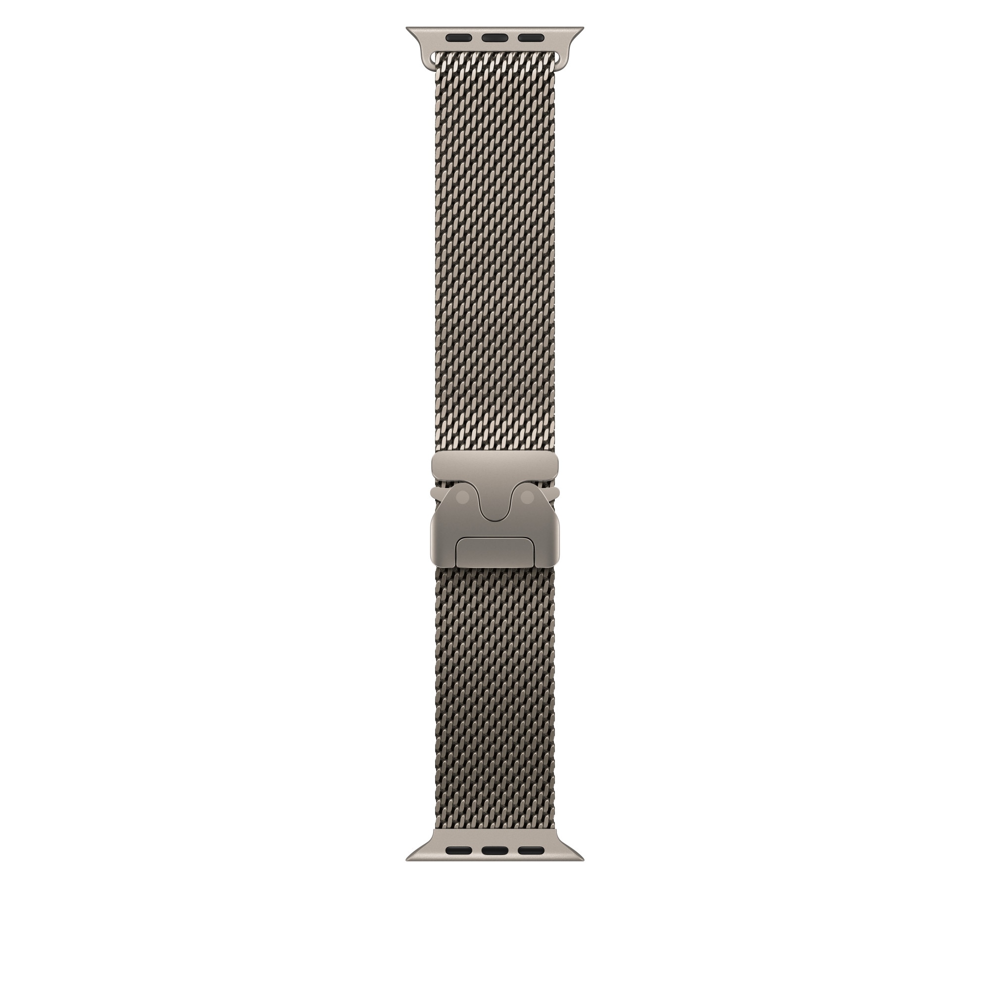 Milanese Loop L Apple Watch Series 10 46mm Natural Titanium