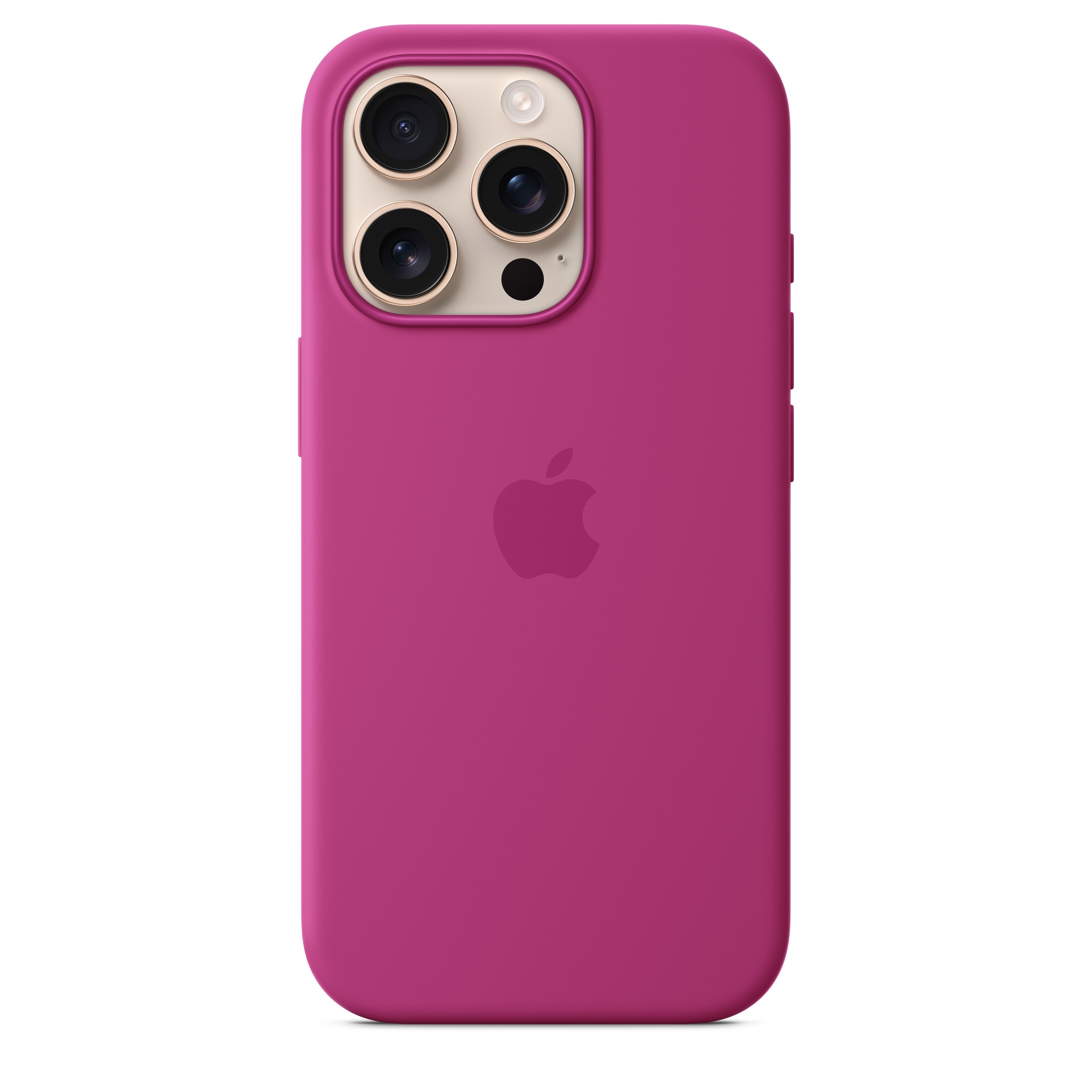 MagSafe Silikonskal iPhone 16 Pro Fuchsia