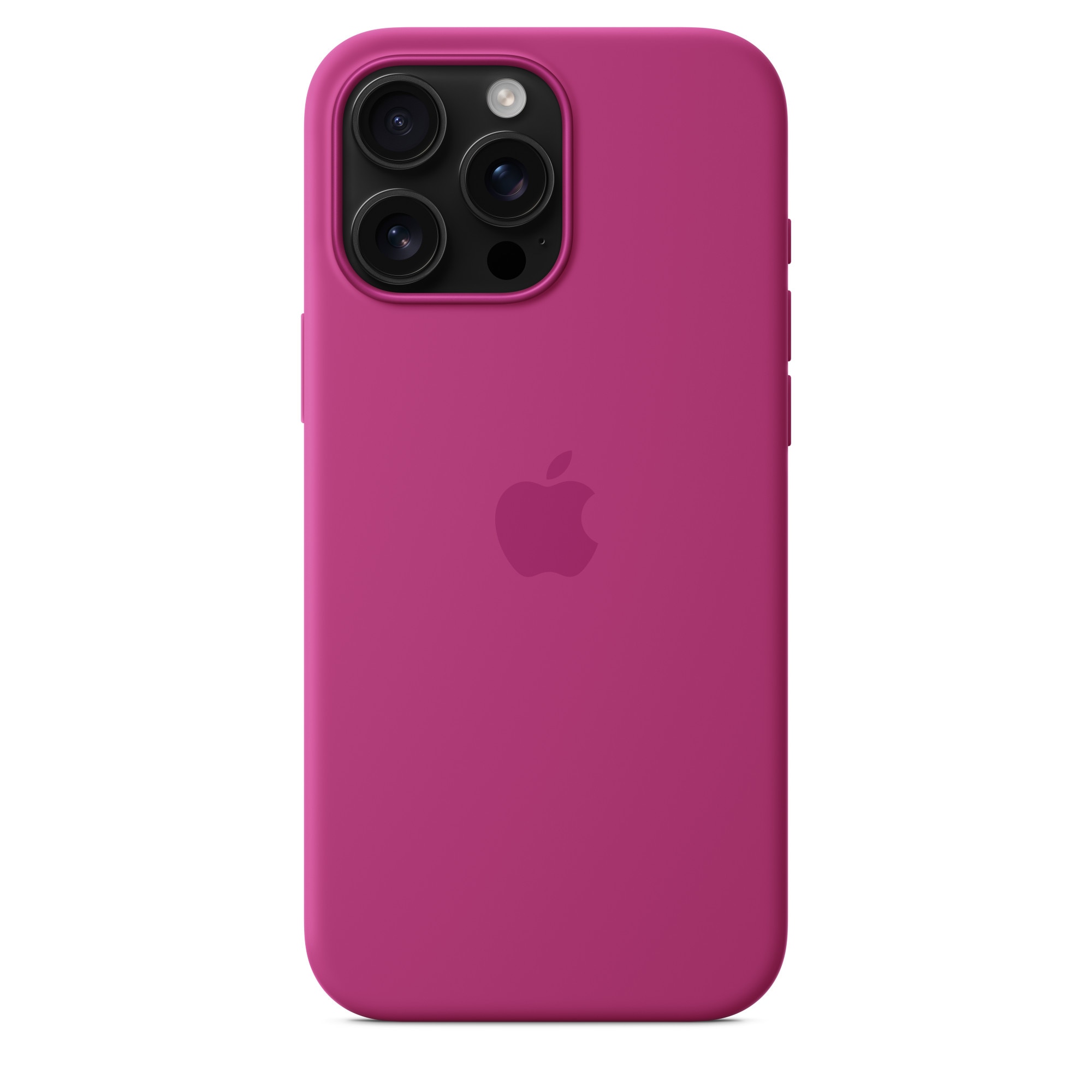 MagSafe Silikonskal iPhone 16 Pro Max Fuchsia