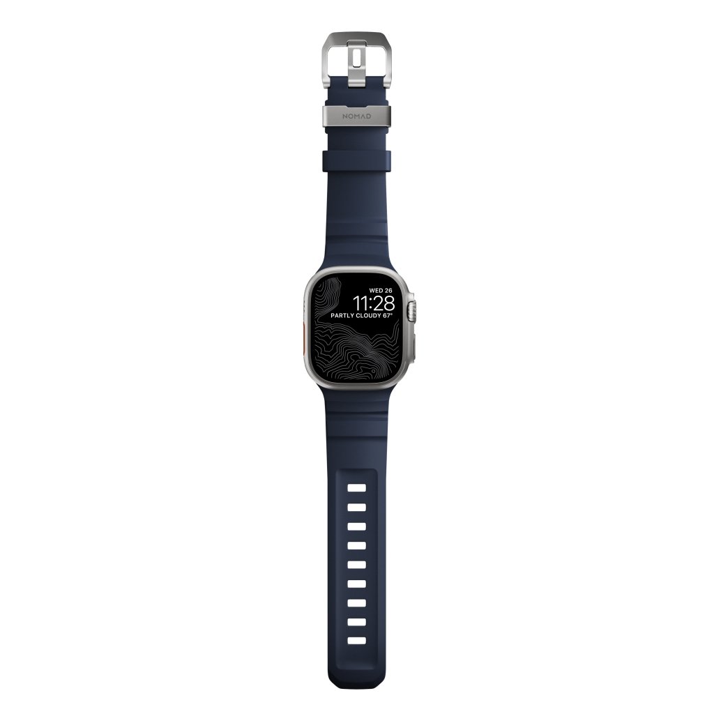 Apple Watch Series 9 45mm Rocky Point Band Atlantic (Natural Hardware)