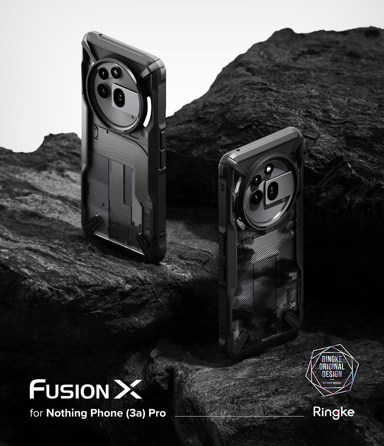 Fusion X Case Nothing Phone 3a Pro Svart