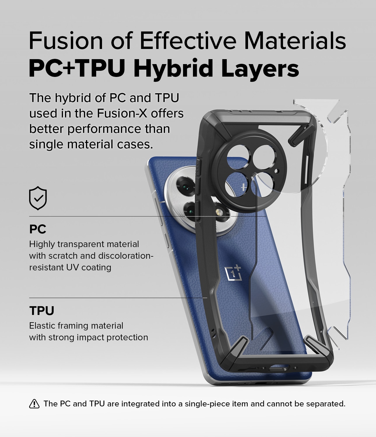 Fusion X Case  OnePlus 13 svart