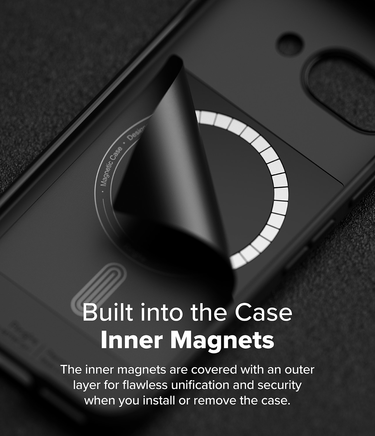 Onyx Magnetic Case Google Pixel 9a Black