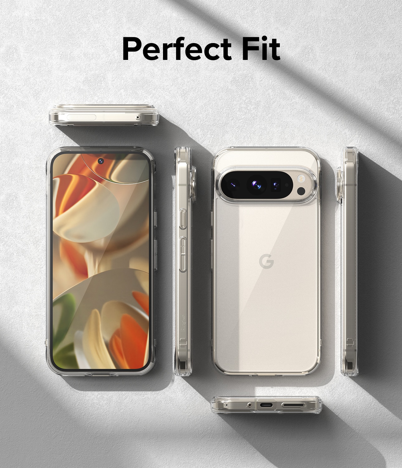 Fusion Case Google Pixel 9 Genomskinlig