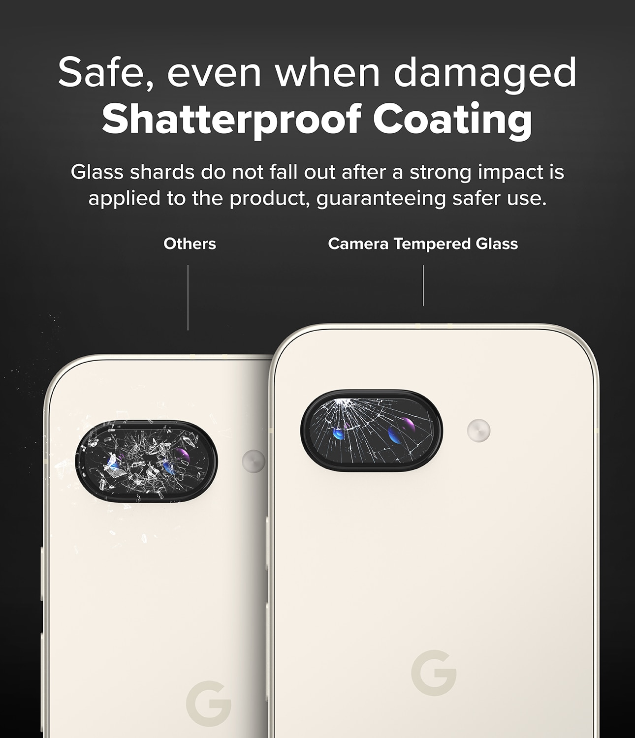 Camera Protector Glass Google Pixel 9a (2-pack)