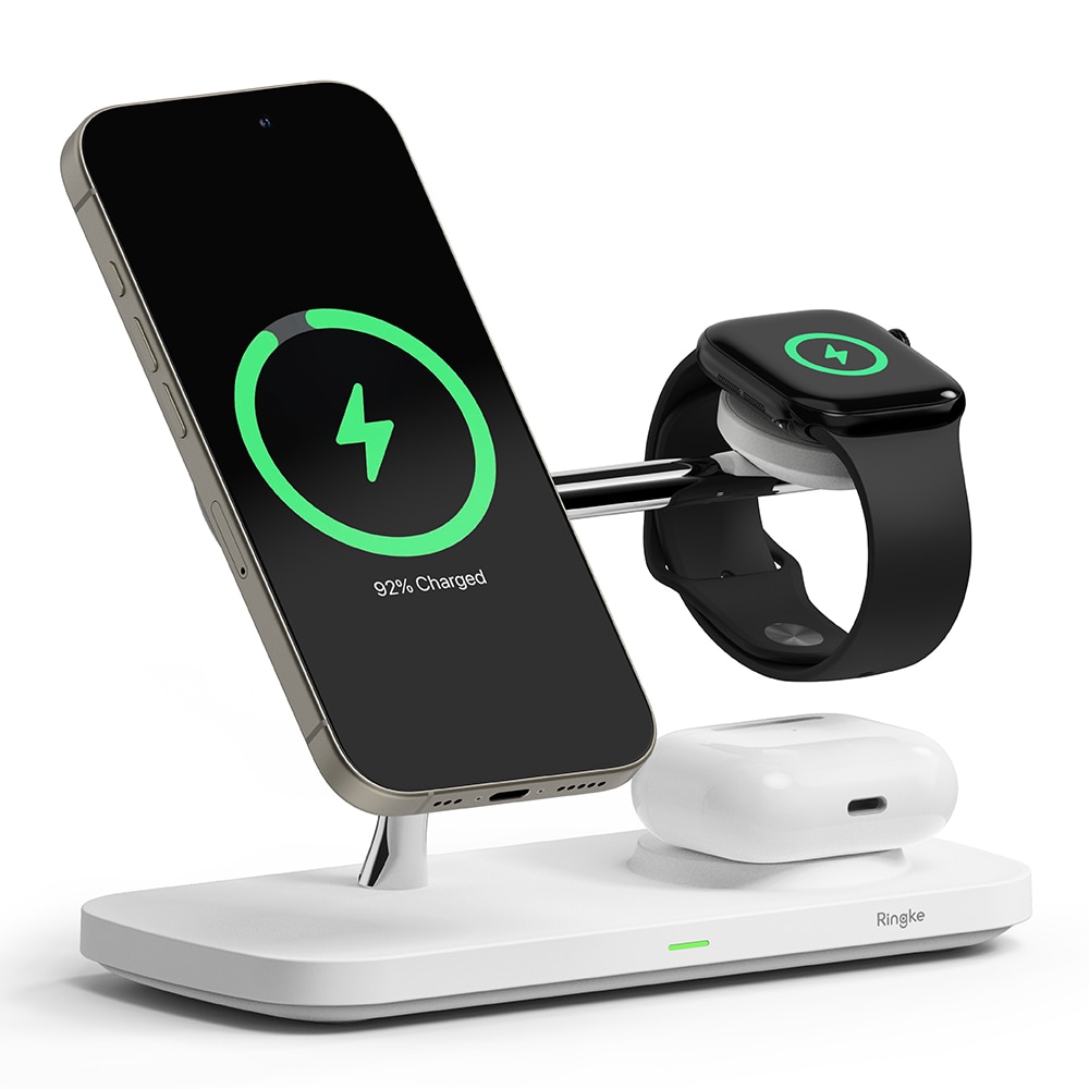 3-in-1 Qi2 MagSafe Wireless Charger Stand vit