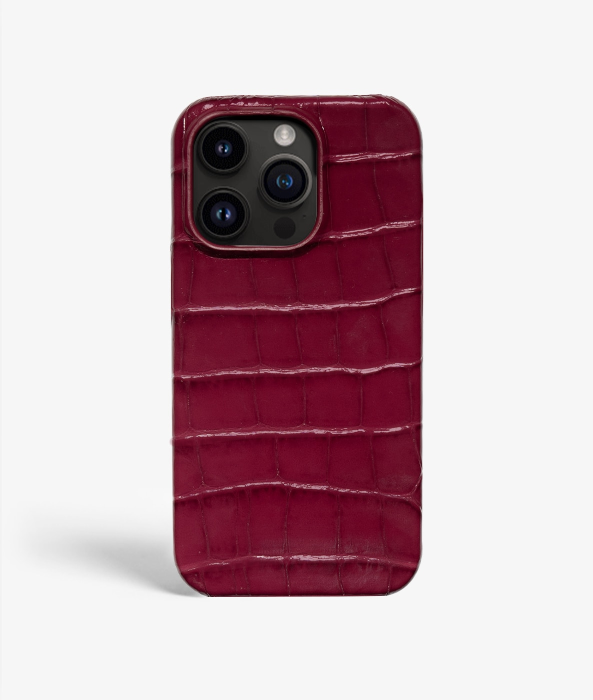 Skal iPhone 14 Pro Max Croco Burgundy