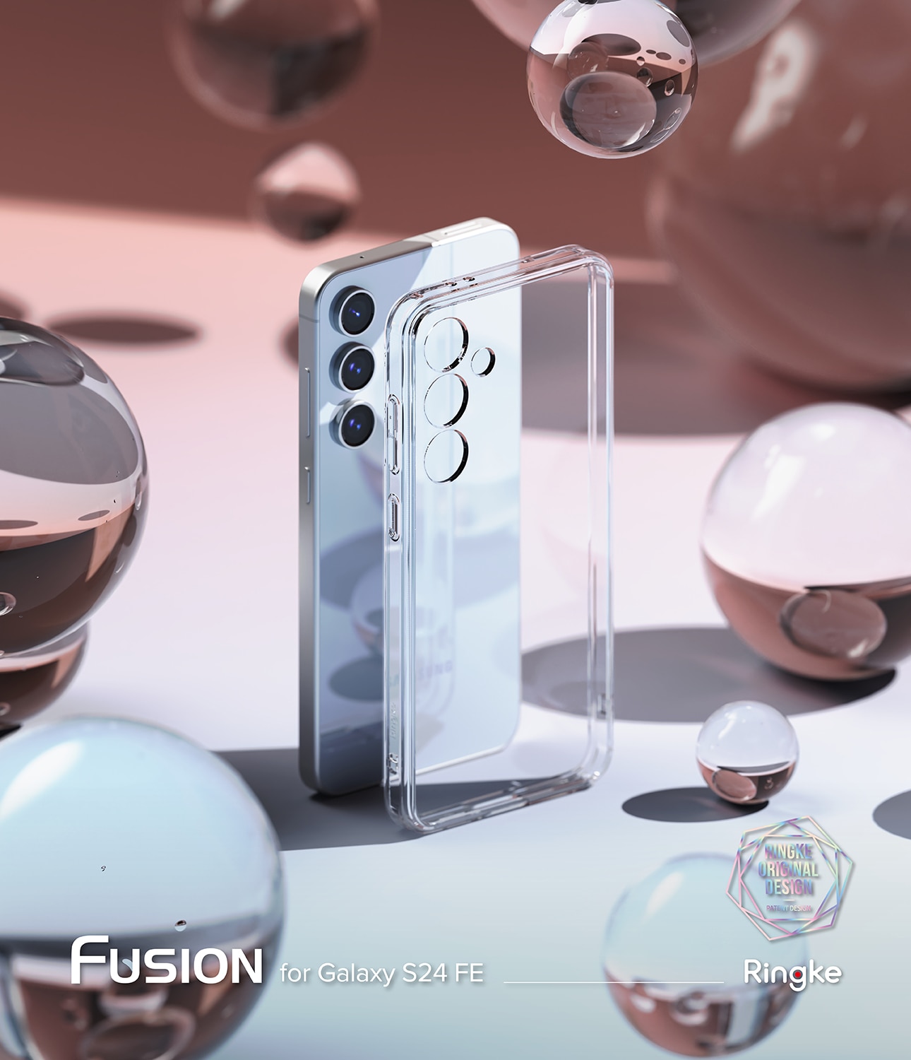 Fusion Case Samsung Galaxy S24 FE Clear