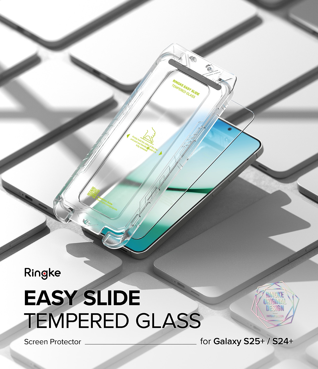 Easy Slide Glass (2-pack) Samsung Galaxy S25 Plus