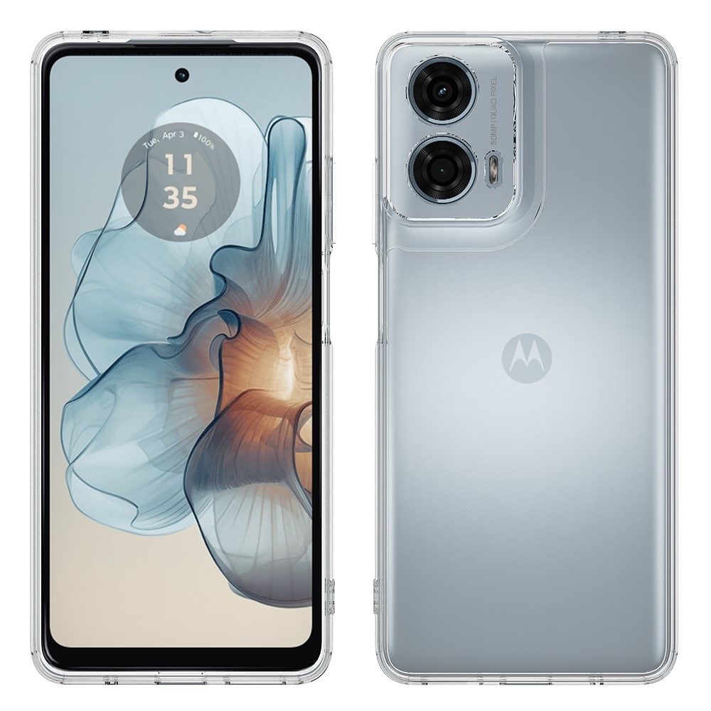 Hybridskal Motorola Moto G85 transparent