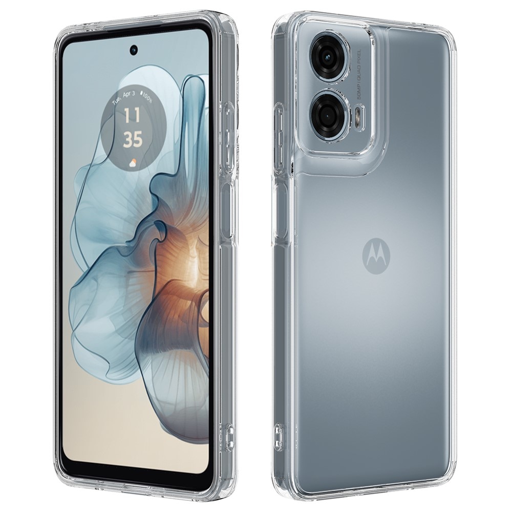 Hybridskal Motorola Moto G85 transparent