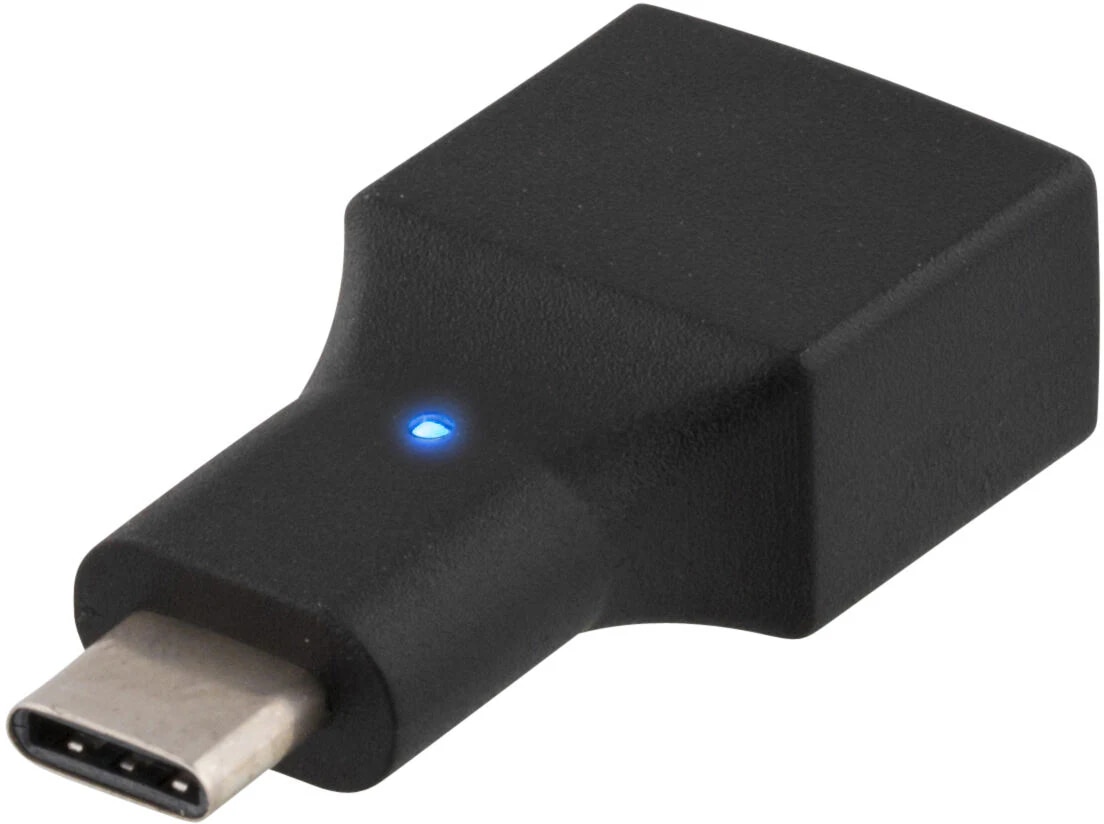 USB 2.0 Adapter  USB-C till USB-A svart