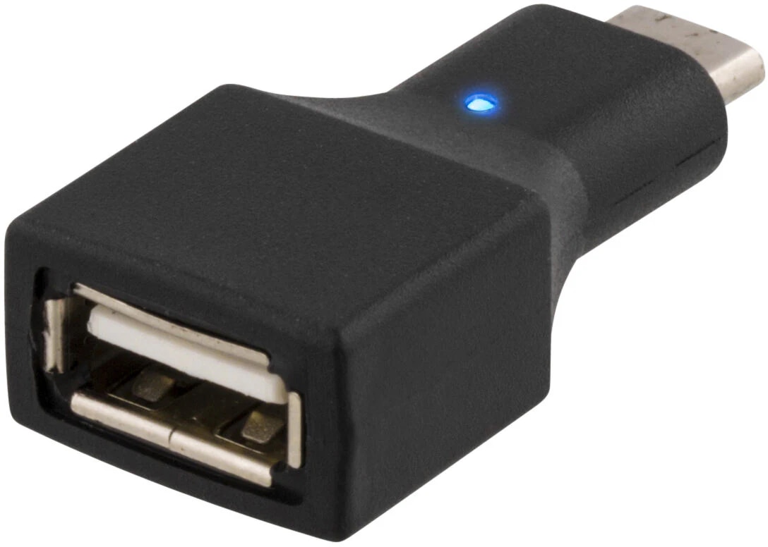 USB 2.0 Adapter  USB-C till USB-A svart