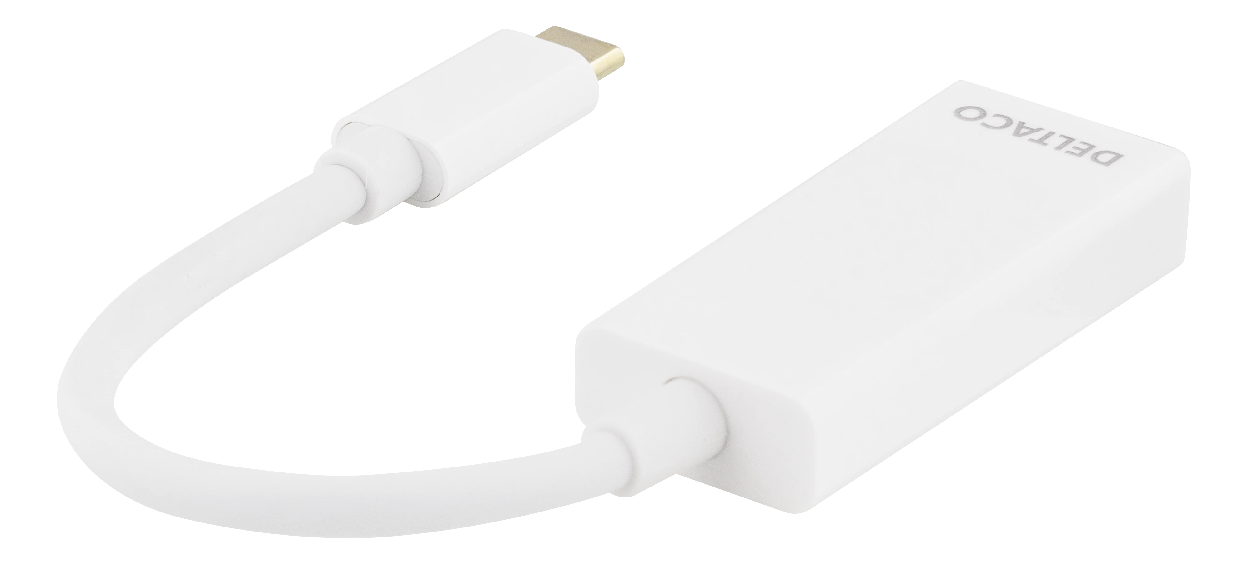 USB-C till DisplayPort adapter vit