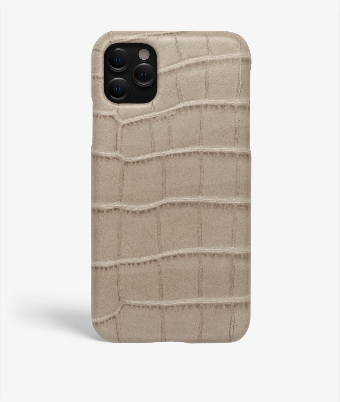 Skal iPhone 12/iPhone 12 Pro Croco Grey