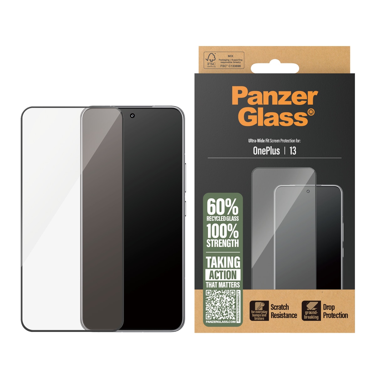  OnePlus 13 Screen Protector (with EasyAligner) Ultra Wide Fit