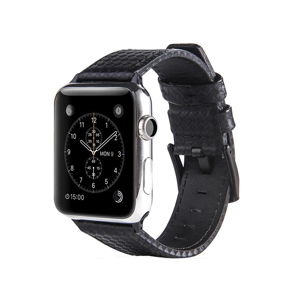 Carbon Fiber Armband Apple Watch 42/44/45 mm Black