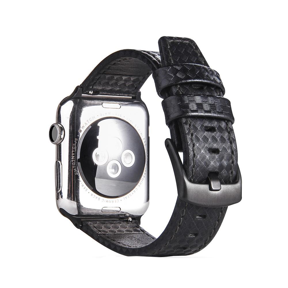 Carbon Fiber Armband Apple Watch 42/44/45 mm Black