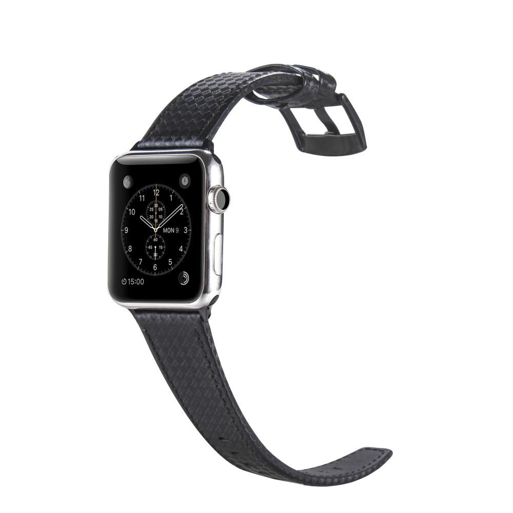 Carbon Fiber Armband Apple Watch 42/44/45 mm Black