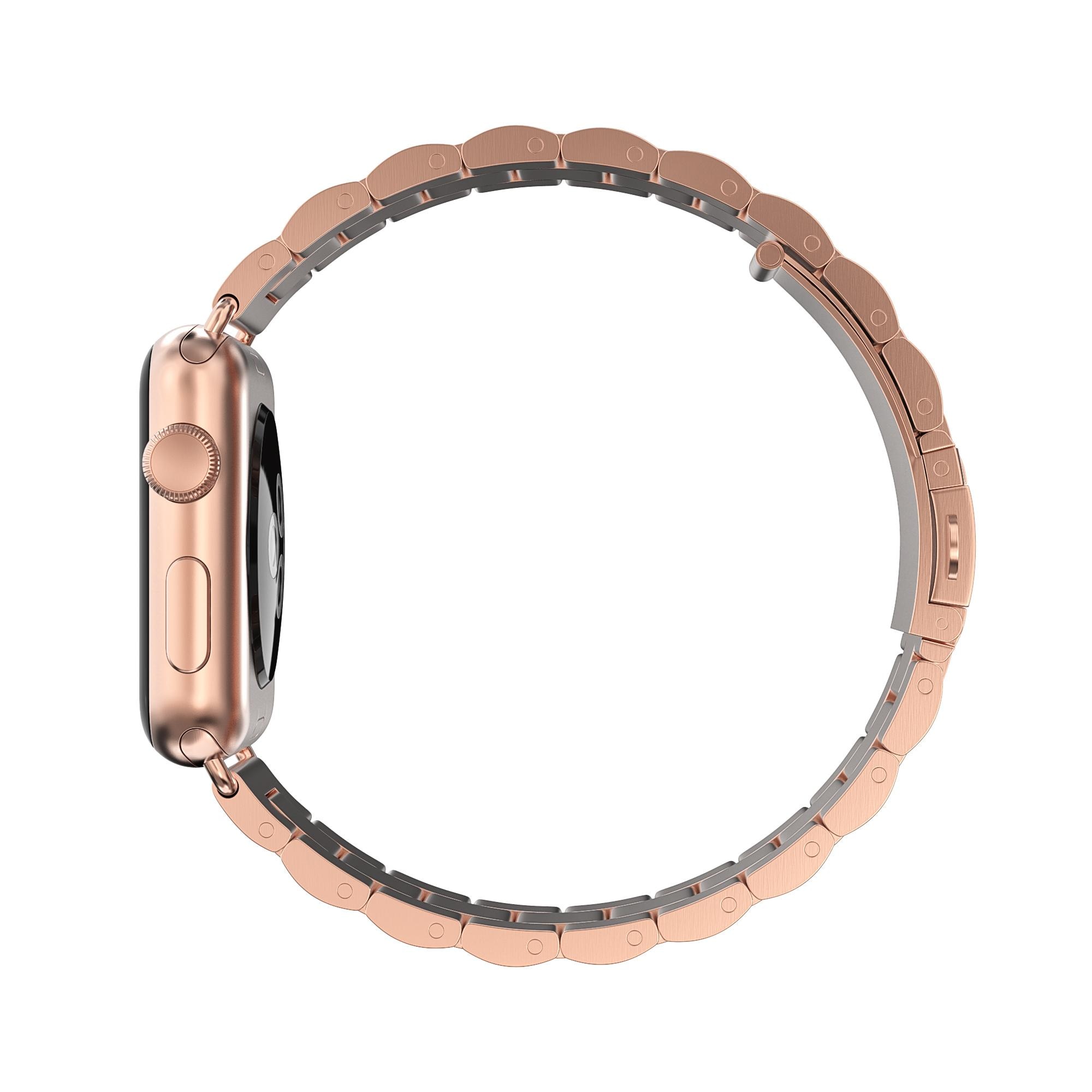 Metallarmband Apple Watch 41mm Series 7 roséguld