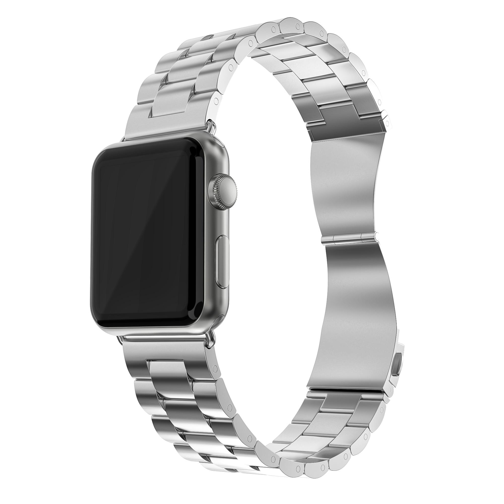 Metallarmband Apple Watch SE 44mm silver
