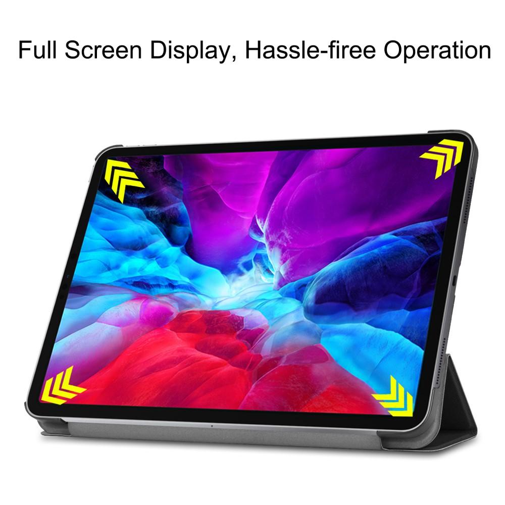 Fodral Tri-fold iPad Pro 12.9 4th Gen (2020) svart