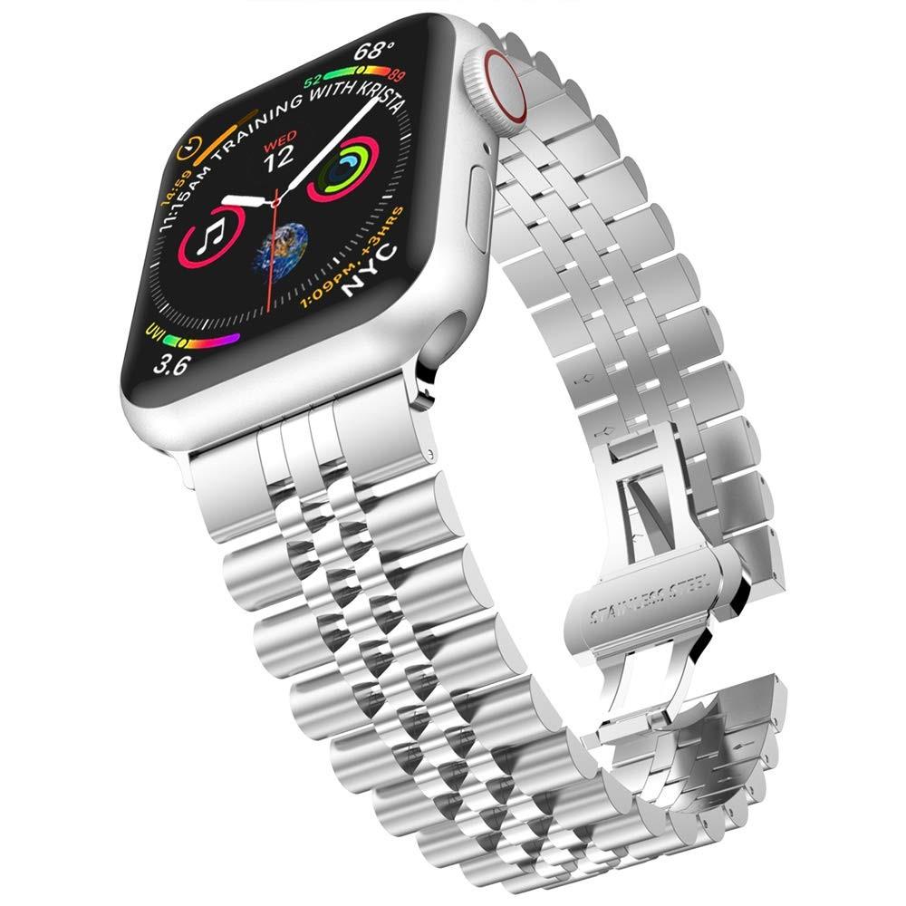 Stainless Steel Bracelet Apple Watch SE 40mm silver
