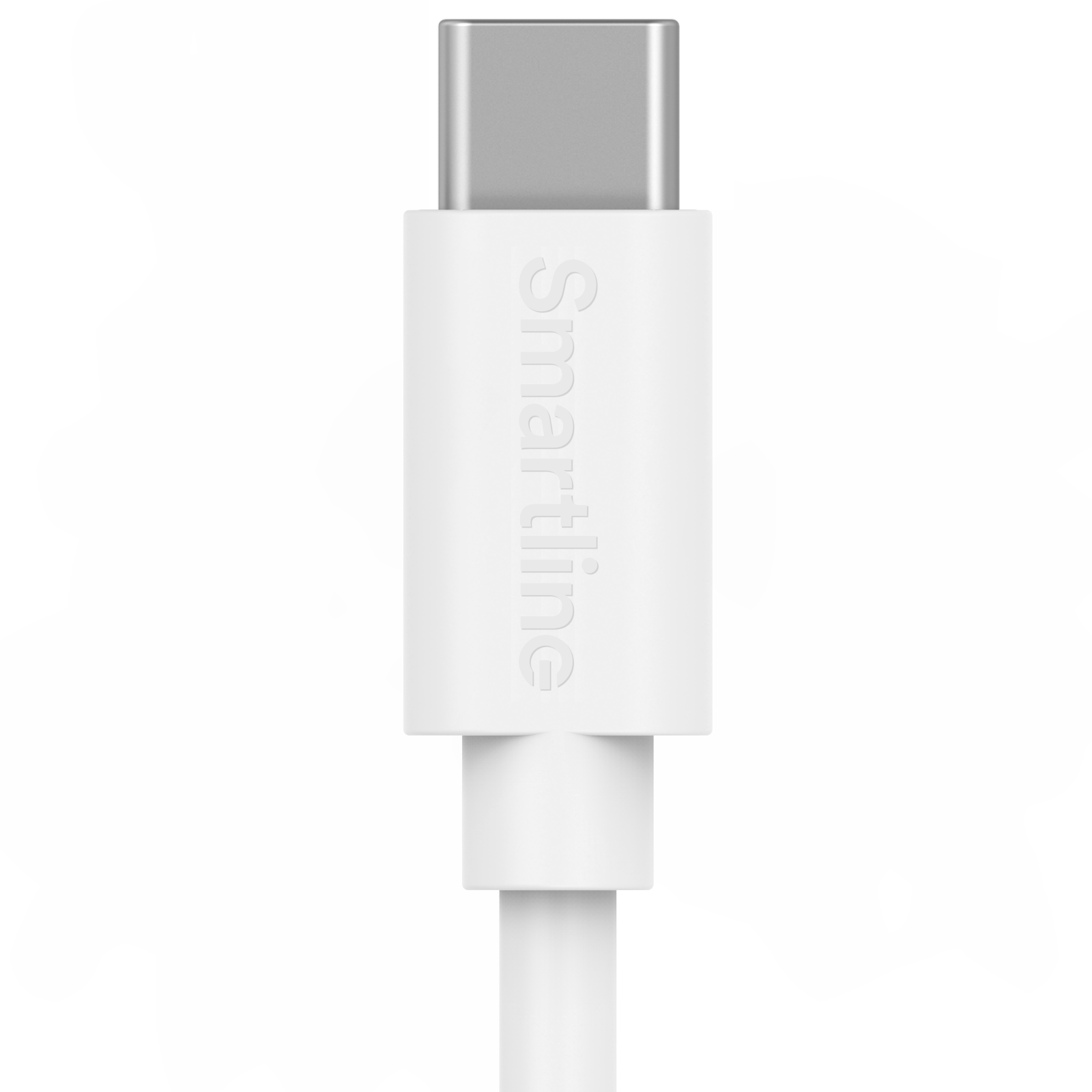 Lång USB-kabel USB-C - Lightning 2m iPad 10.2 7th Gen (2019) vit