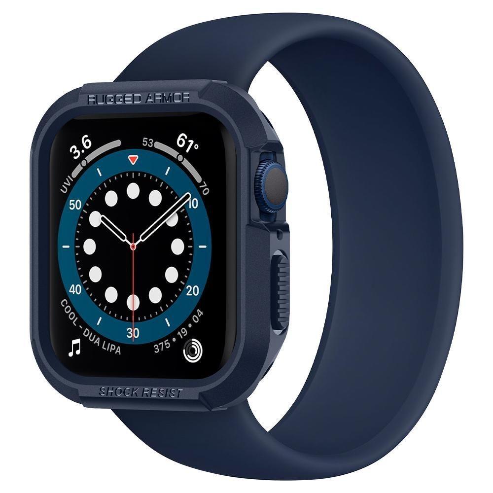 Apple Watch 44mm Case Rugged Armor Navy Blue