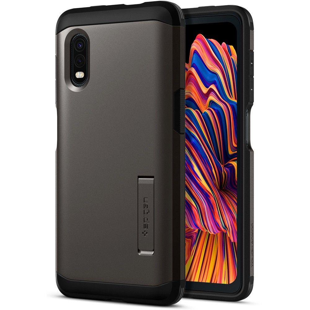 Galaxy Xcover Pro Case Tough Armor Gunmetal