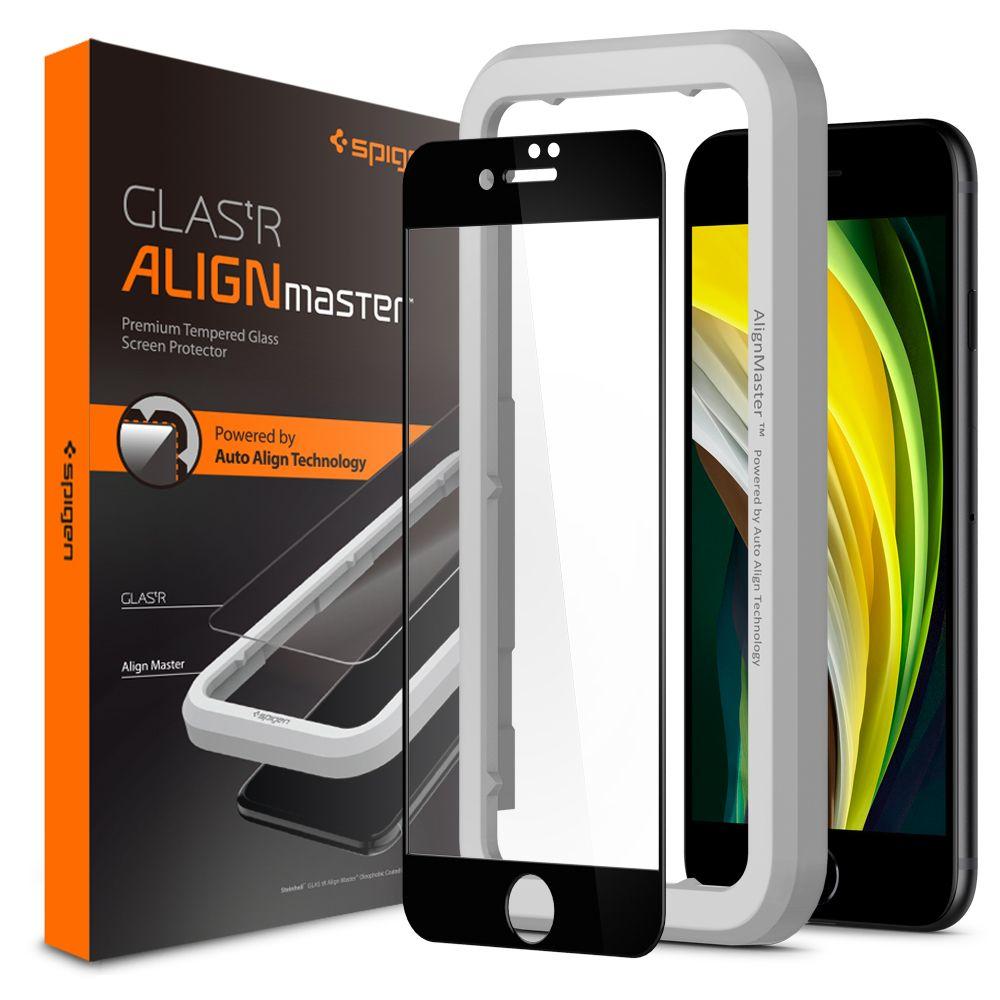 iPhone SE (2022) AlignMaster GLAS.tR Full Cover