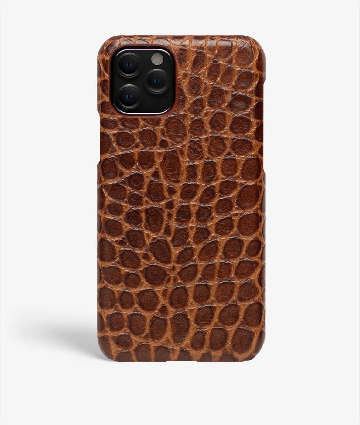 Skal iPhone 11 Pro Small Croco Brun